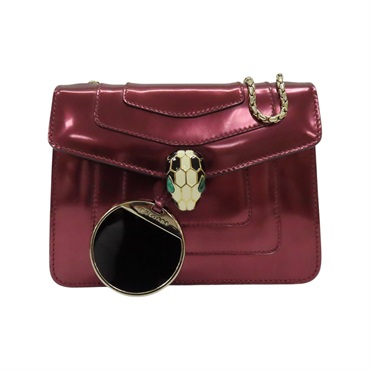 紅色 牛皮 Serpenti Forever 肩背包