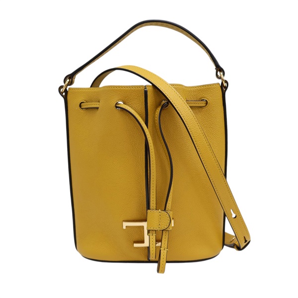 黃色 牛皮 T Timeless 水桶 兩用包【TOD'S 托德斯】