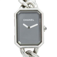 黑色錶盤 不鏽鋼 鍊帶 PREMIERE 腕錶【CHANEL 香奈兒】 H3250