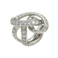 18K白金 鑽石戒指 #9【JEWELRY 無品牌珠寶】