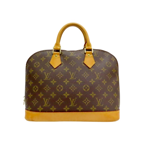 棕色 原花 帆布 Alma PM 手提包 M51130