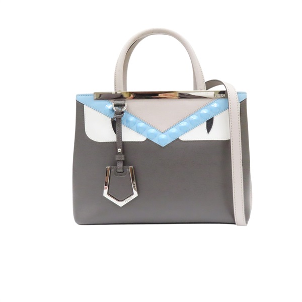 灰色 牛皮革 兩用包