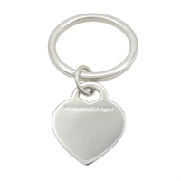 925純銀 Personal Essentials 愛心鑰匙圈【Tiffany & Co 蒂芬妮】