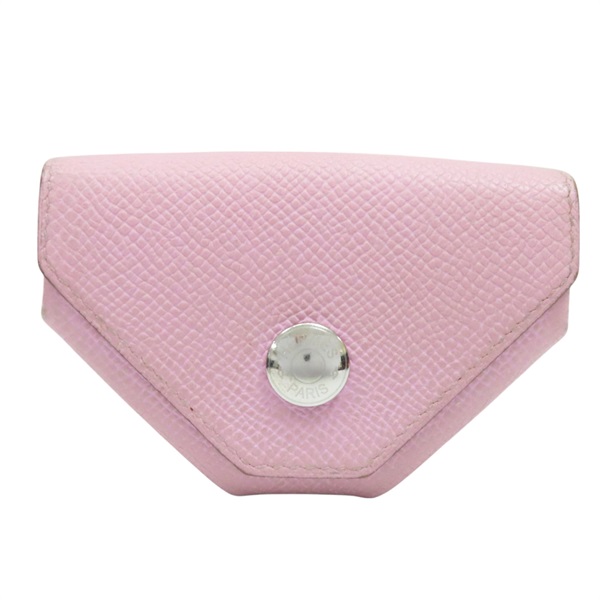 粉色 Epsom牛皮 扣式零錢包 D刻 D刻/BY/005/KU