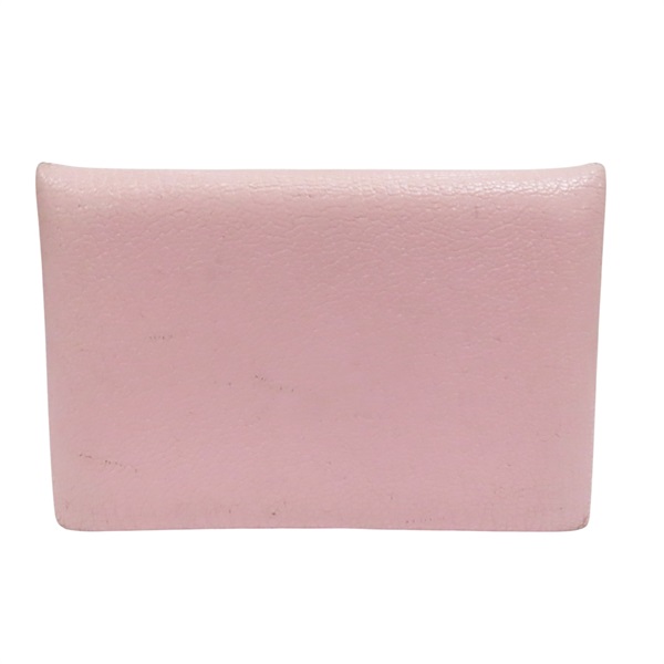 粉色 Chevre皮革 Calvi 名片夾 T刻 T刻/MZ/002/TG