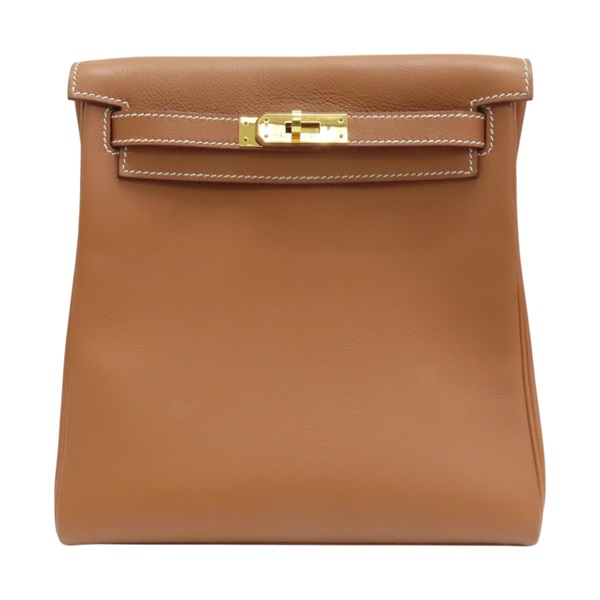 金棕色 Evercolor 牛皮 Kelly Ados 後背包 Z BY 587 CW