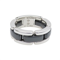 18K白金 黑色陶瓷 Ultra 戒指 51【CHANEL 香奈兒】 J2636