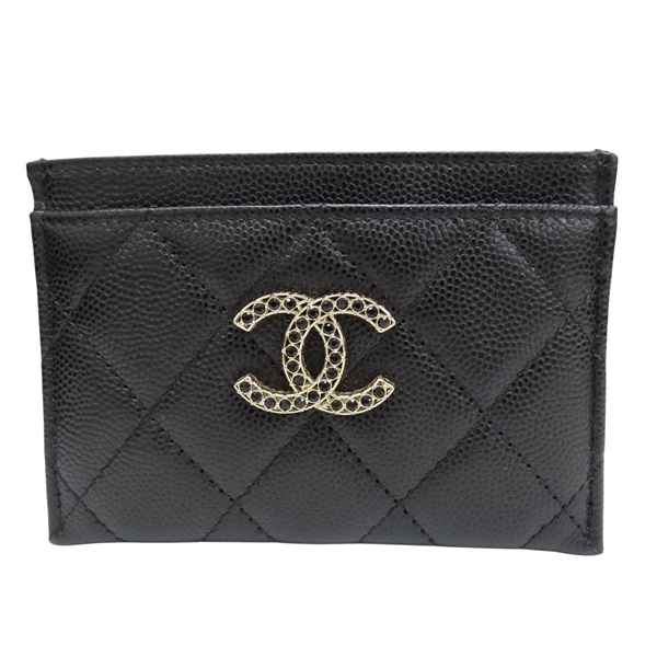 黑色 牛皮 菱格紋 荔枝紋 名片夾