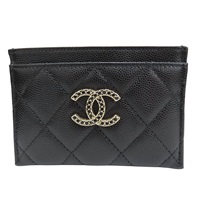 黑色 牛皮 菱格紋 荔枝紋 名片夾