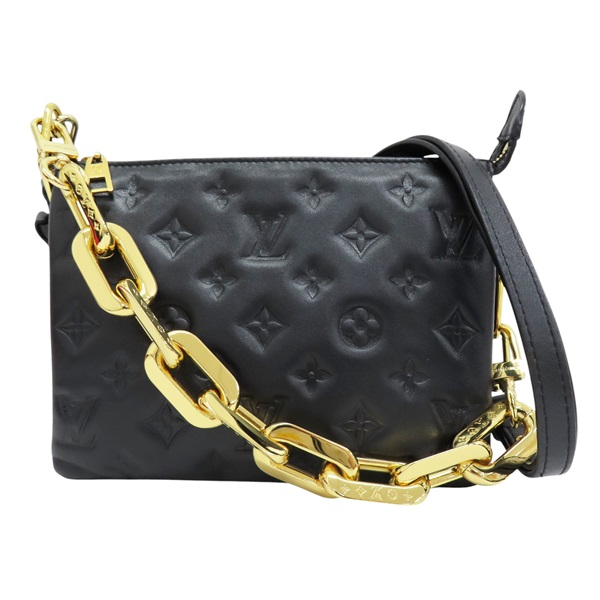 黑色 羊皮 Coussin BB 两用包 M59598