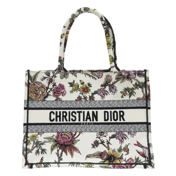 米色 棉布 Book Tote 中型 托特包