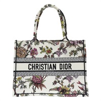 米色 棉布 Book Tote 中型 托特包