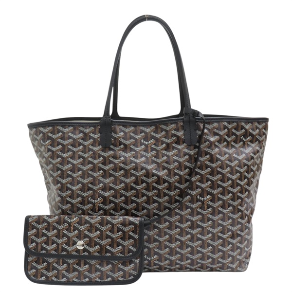 棕色 Goyardine帆布 Saint Louis PM 托特包【GOYARD 高雅德】