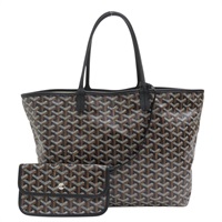 棕色 Goyardine帆布 Saint Louis PM 托特包【GOYARD 高雅德】