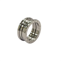 18K白金 B.zero1 戒指 49【BVLGARI 寶格麗】 335931