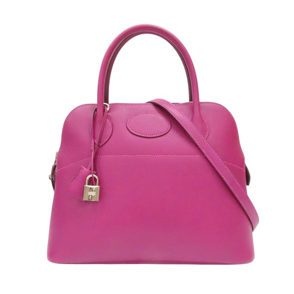 托斯卡紫 Epsom 皮革 Bolide 31 两用包 口P/U/19