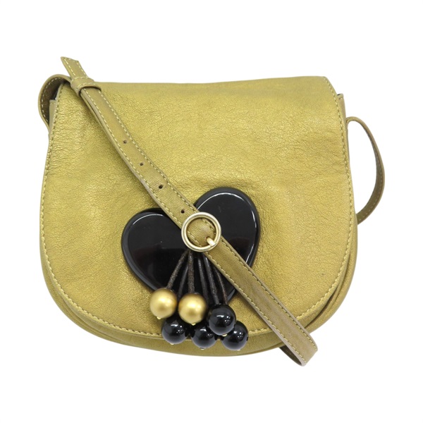 金色 皮革 See by Chloe 肩背包