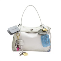 白色 牛皮 Rodeo 限量款 手提包 兩用包