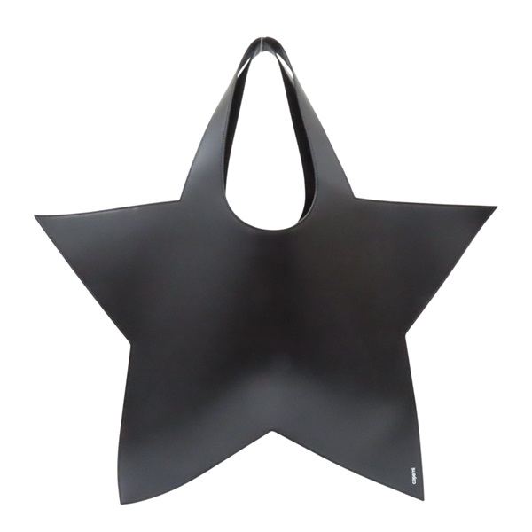 黑色 牛皮 Loperni Star 單肩包