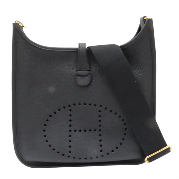 黑色 Togo牛皮 Evelyne 29 肩背包 D刻