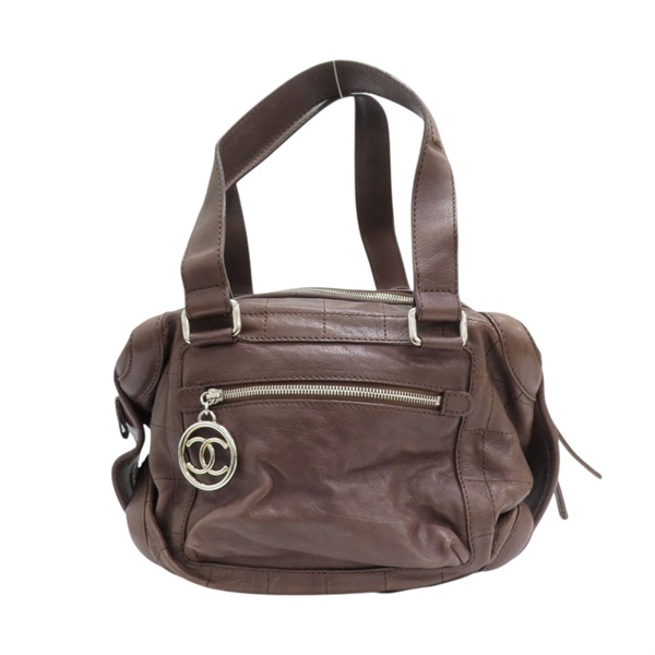 棕色牛皮 手提包