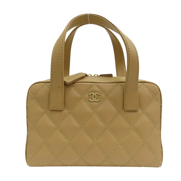 棕色牛皮 Wild Stitch 手提包