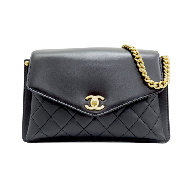 黑色 牛皮 鍊帶 肩背包 無卡