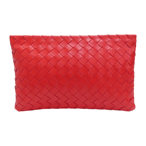 紅色 羊皮 手拿包