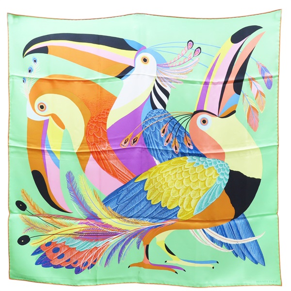 多種顏色 絲綢 絲巾 90*90【HERMES 愛馬仕】