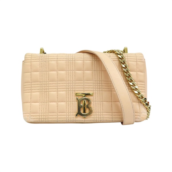 粉膚色 牛皮 Lola 肩背包【BURBERRY 巴寶莉】