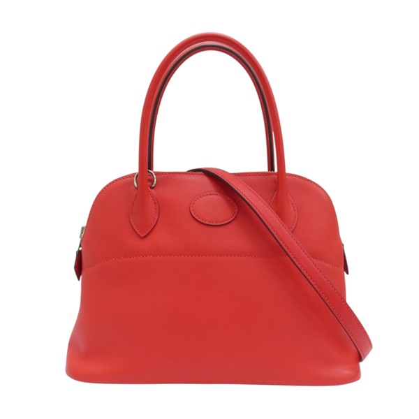 紅色 Swift 皮革 Bolide 27 柏莉包 兩用包