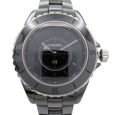 黑色 錶盤 陶瓷 不鏽鋼 J12 Phantom 腕錶【CHANEL 香奈兒】 H6346