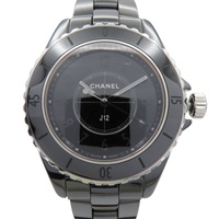 黑色 錶盤 陶瓷 不鏽鋼 J12 Phantom 腕錶【CHANEL 香奈兒】 H6346