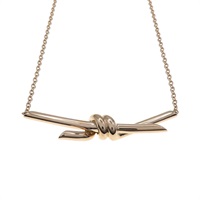 18K玫瑰金 Knot 項鍊【Tiffany & Co 蒂芬妮】 70152460
