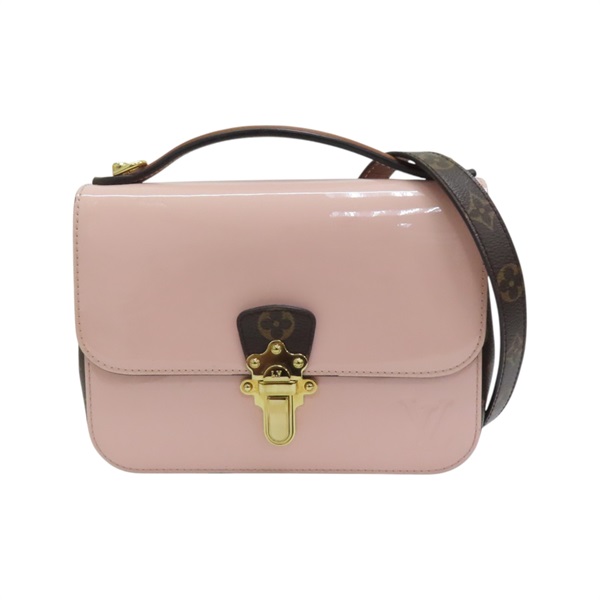 粉紅色 漆皮 棕色 原花帆布 Cherrywood BB 肩背包 M51952