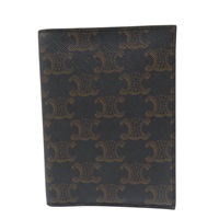 棕色 Triomphe 帆布 護照夾