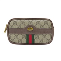 棕色帆布 GG Supreme帆布 腰包 519308