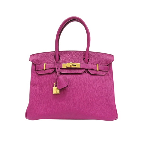 玫瑰木色 Togo牛皮 Birkin 30 柏金包 手提包 口O刻 金扣