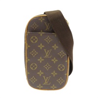 棕色 原花帆布 Pochette Gange 胸包 M51870