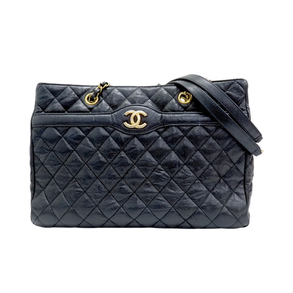 黑色 荔枝紋牛皮 肩背包 無卡