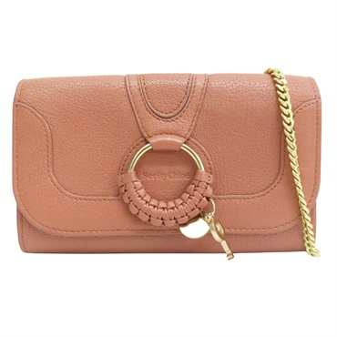 粉色 山羊皮 WOC 肩背包【See By Chloe】