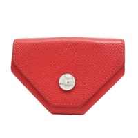 紅色 Epsom牛皮 Le 24 Coin Purse 扣式零錢包 口O刻【HERMES 愛馬仕】