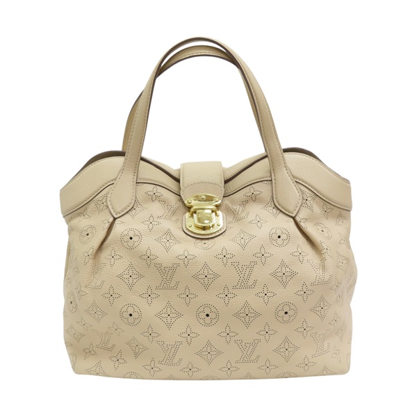 米色 Mahina 皮革 Cirrus PM 手提包 #M93081