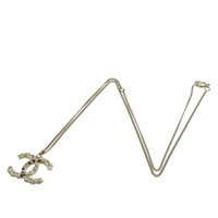 水晶 金屬 CC項鍊【CHANEL 香奈兒】