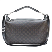 黑色 帆布 Romy Triomphe large 兩用包【CELINE 賽琳】