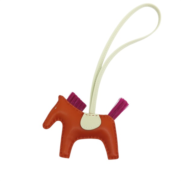 橘/紫/白色 羊皮 Rodeo Pegase 飛馬 吊飾 B刻