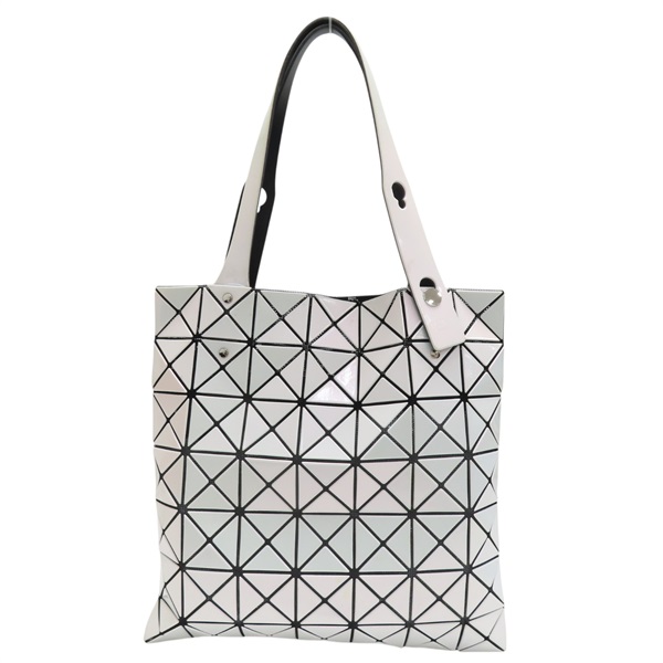 白色 PVC 幾何 Lucent 手提包【BAO BAO ISSEY MIYAKE 三宅一生】