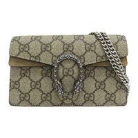 烏木色 GG Supreme帆布 Dionysus 肩背包 476432