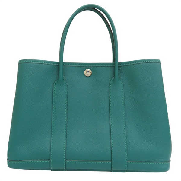 孔雀綠 Epsom牛皮 Garden Party 30 手提包 C刻