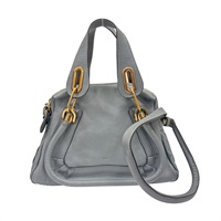 灰色 小牛皮 Paraty 手提肩背包 【Chloe 克羅伊】